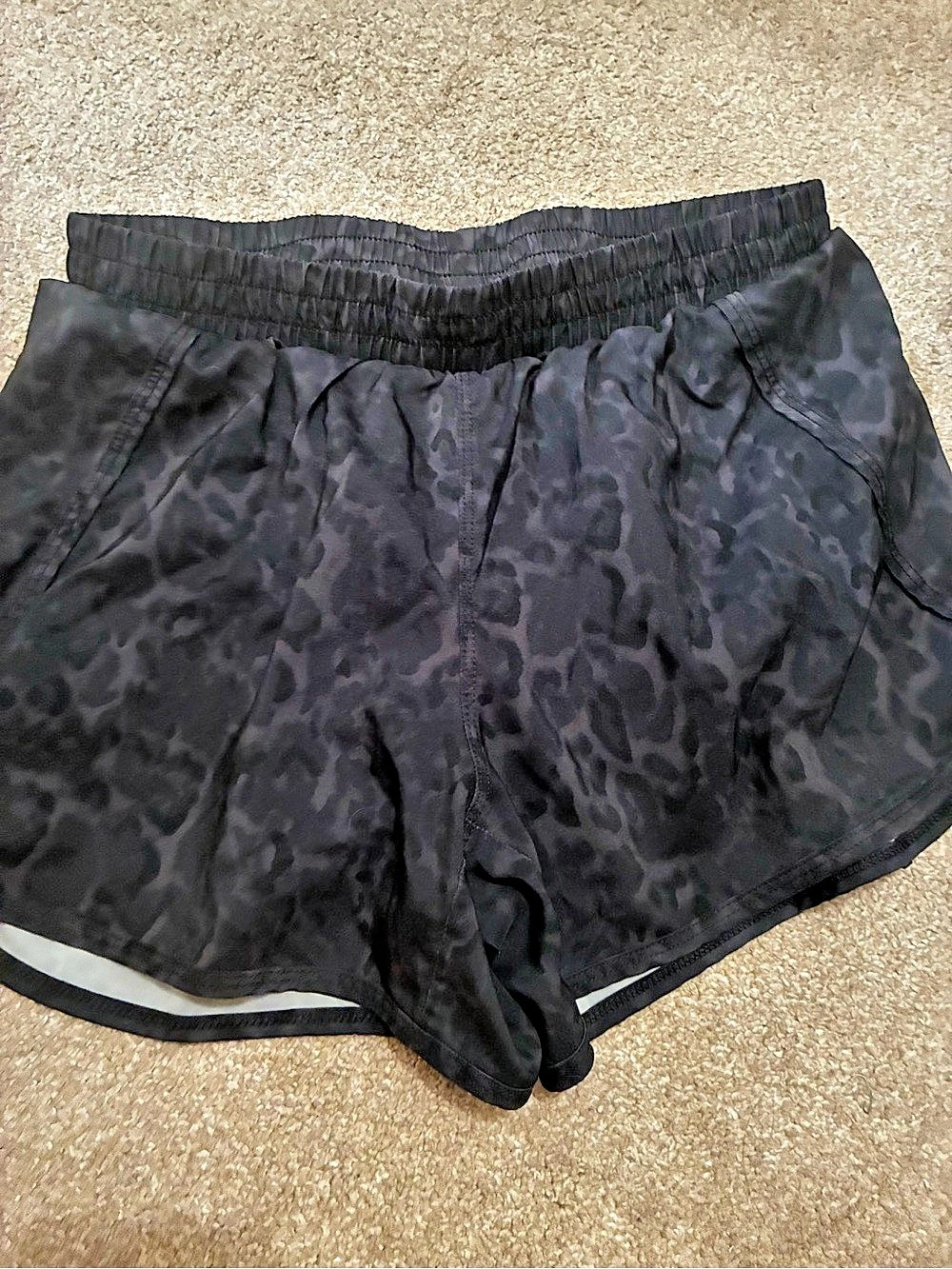 all in motion girls Animal Print Athletic Shorts XL (16) Like New